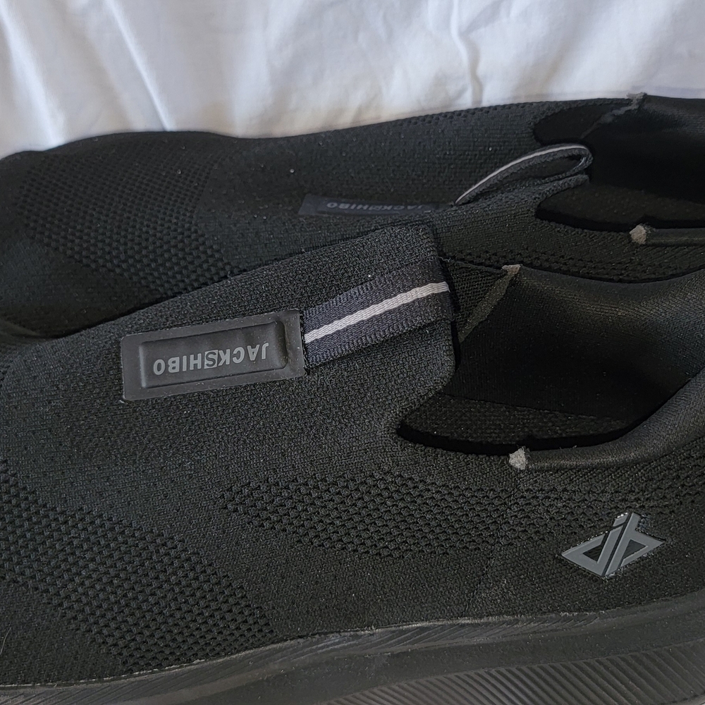 JACKSHIBO hands-free slip-on walking shoes. mens size 12